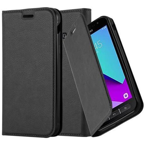  Samsung Galaxy XCover 4/XCover 4s v nočna črna - Za&scaron;čitni ovitek z magnetnim zapiranjem, stoječo funkcijo in režo za kartice, (20557999) Cene
