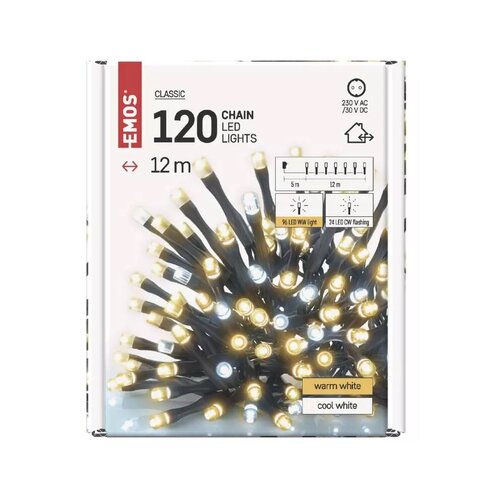  Emos LED lanac koji treperi 12m MTG-D4AN02 Cene