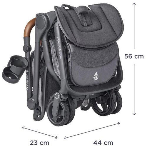 Ergobaby &amp;scaron;portni voziček Metro 3 Deluxe pearl grey Slike