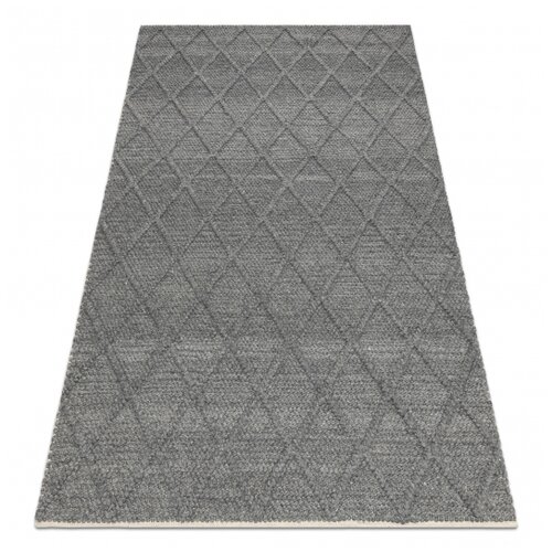 RugsX Volnena preproga TAHAR 99001K antracit - ROČNO TKANA petlja, rombovi, boho 200x290 cm, (21993985) Cene