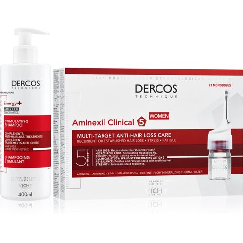 Vichy Dercos set proti izpadanju las Slike