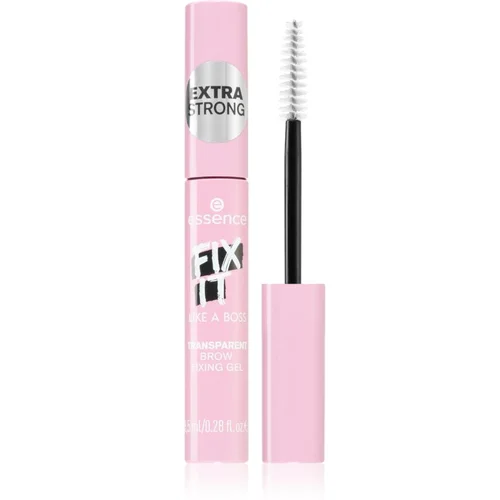 Essence FIX IT LIKE A BOSS prozirni gel za učvršćivanje za obrve 8,5 ml