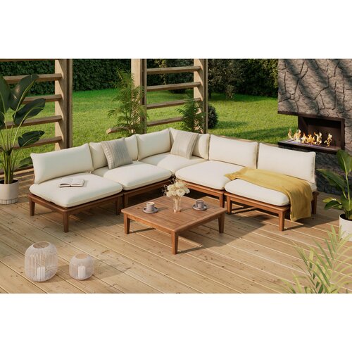 Ambia Garden LOUNGE GARNITURA akacija masivno Slike