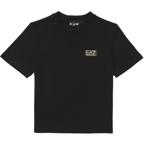 Ea7 Emporio Armani Majice s kratkimi rokavi GOLD LABEL BOY TEE Črna Cene