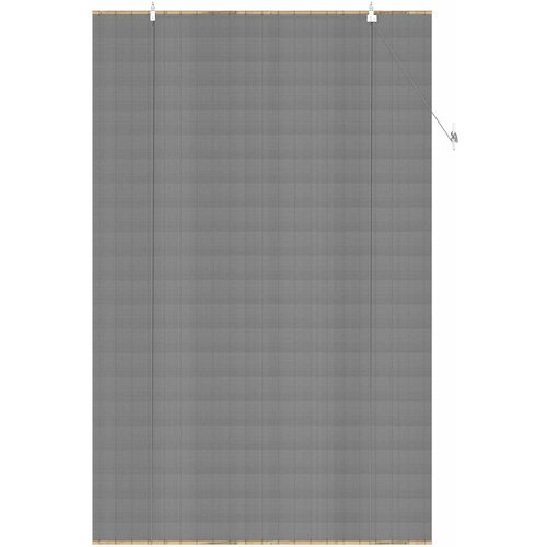 Rolo zavjesa Siva 120 x 220 cm Bambus Slike