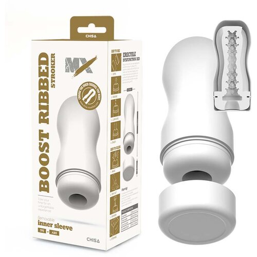  Masturbator Boost Ribbed Stroker Cene