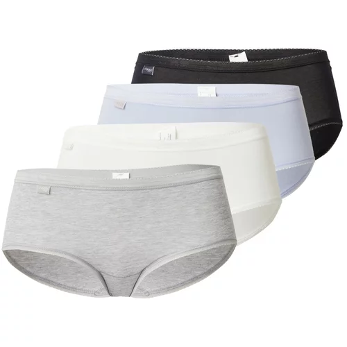 Sloggi Spodnje hlače 'Basic+' opal / pegasto siva / črna / bela