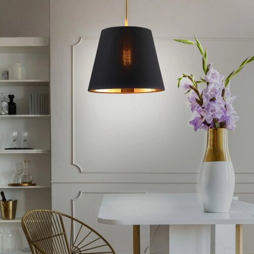  visilica na lanku ELENA 1xE27/20W/230V crni Slike