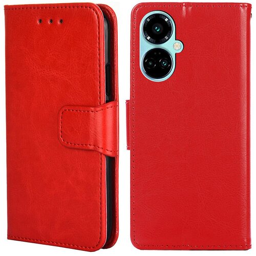 INORCO Za Tecno Camon 19 4G/19 Pro 4G ovitek proti padcu PU usnjena torbica s stojalom za telefon, (22034662) Slike