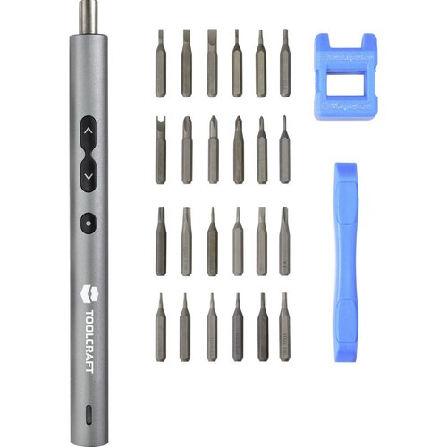 Toolcraft TO-7116288 Komplet električnih izvijačev 28 v 1, (21522868) Slike
