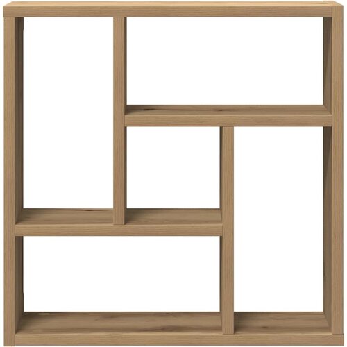  Zidna polica Artisan hrast 45x16x45 cm izrađeno drvo Slike