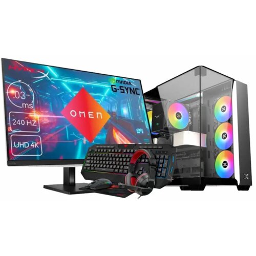 GOSU PC Gaming računalni&scaron;ki komplet DAIMYO A87F RTi56 V16, Ryzen 7 8700F, RTX 5060Ti, 32GB RAM, 1TB SSD, 32" 1440p + Oprema, W11P, (5000219580) Cene