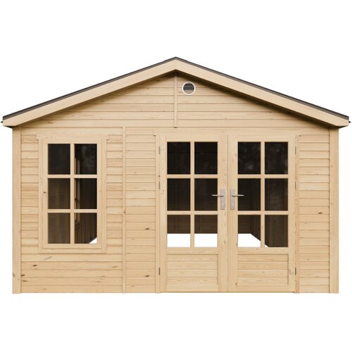 Timbela M737A Lesena vrtna hi&amp;scaron;ka 370 x 600 cm, (5000345721) Slike