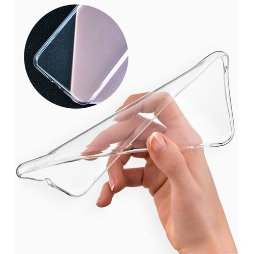 Techsuit Clear Silicone maska za Honor Magic6 Lite - Transparent Slike