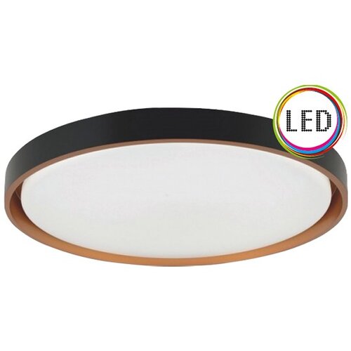 Mitea Lighting led plafonjera crno-zlatna 28W led smd cct 3000~6500K fi400mm M205520-A Cene