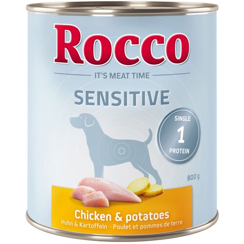 Rocco Sensitive 6 x 800 g - Piščanec & krompir Cene