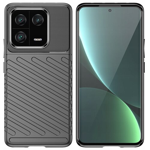 HURTEL THUNDER CASE ETUI OBUDOWA POKROWIEC FUTERAŁ PLECKI DO XIAOMI 13 PRO CZARNE, (21896260) Cene