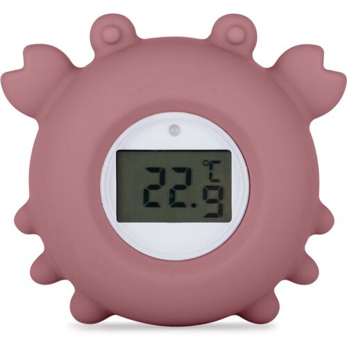 Petite&amp;amp;Mars Digital Silicone Water Thermometer 0m+ digitalni toplomjer za u kadu Crab Caleb 1 kom Slike
