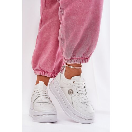 Boto Women's Sports Shoes On Platform White Caldeno Cijene