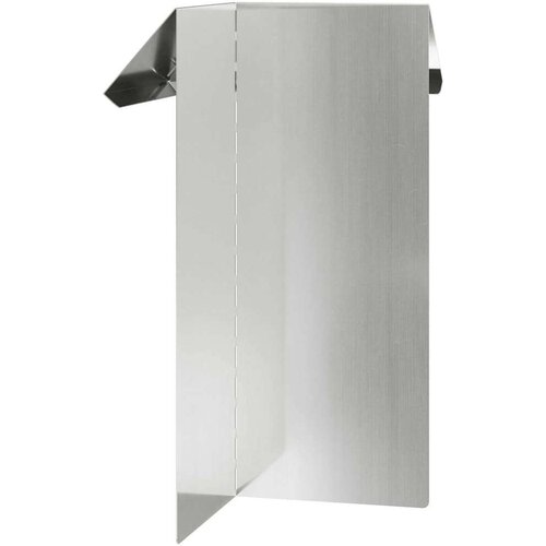 VidaXL Ograda protiv puževa 4 pcs Srebrno 13,5 x 13,5 x 25 cm Slike
