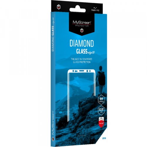 MY Screen protector ZAŠČITNO KALJENO STEKLO Xiaomi Redmi Note 13 Pro Plus 5G - DIAMOND GLASS EDGE 3D - črn Cene