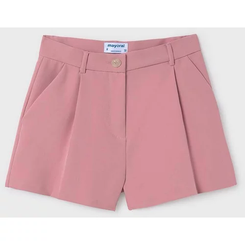Mayoral Otroške kratke hlače roza barva
