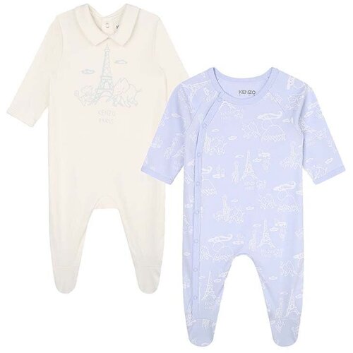Kenzo Kids Pamučni kombinezoni za bebe 2-pack Slike