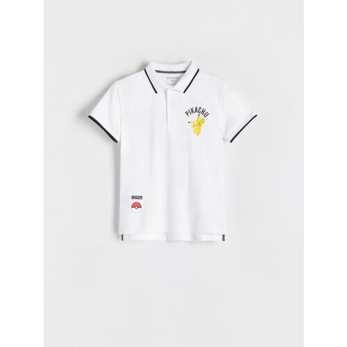 Reserved polo majica Pokémon - bela Cene