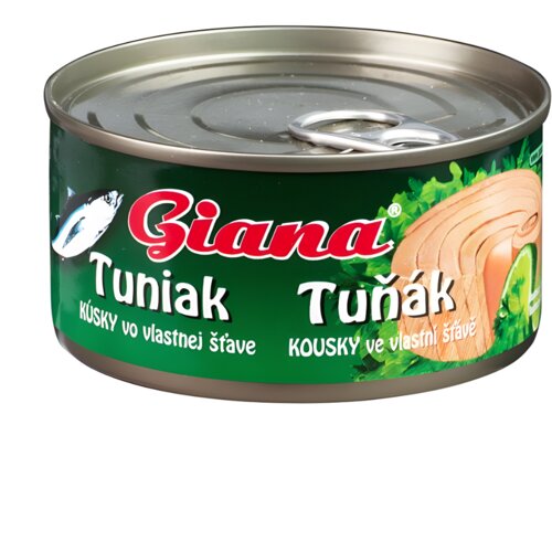 Giana komadići tunjevine u salamuri 170 g prirodno Slike