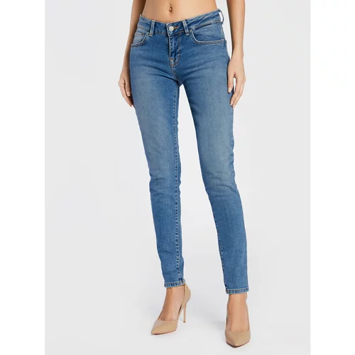LTB Jeans hlače Nicole 51244 15249 Modra Super Skinny Fit