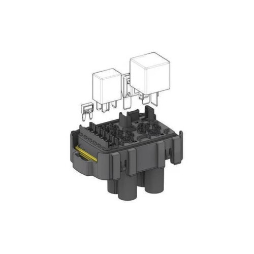 MTA Automotive MTA Fuse/Relay Hol Maxi Micro Relay WP Držač za osigurač/držač za relej 1 ST Slike