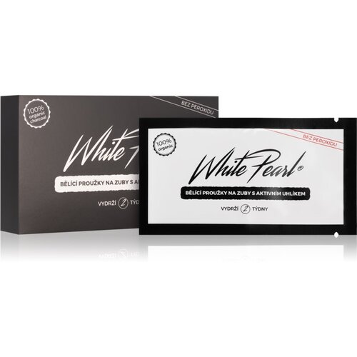 White Pearl Charcoal belilni trakovi za zobe 28 kos Cene