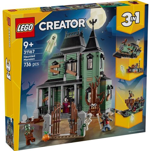 Lego Creator 3in1 Haunted Mansion 31167 Cene