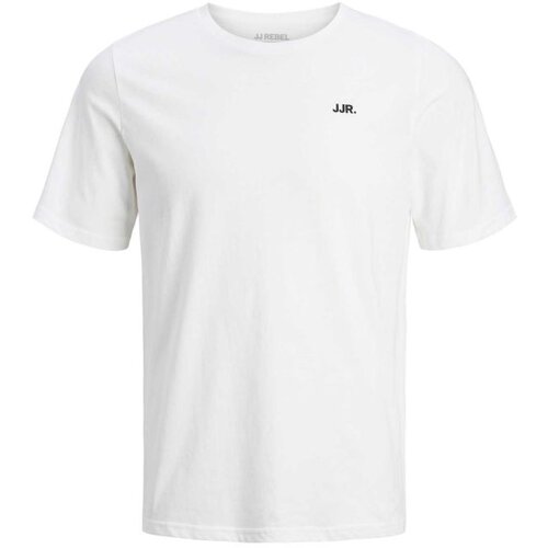 JJ Rebel mu&Scaron;ka majica logo tee bela Cene
