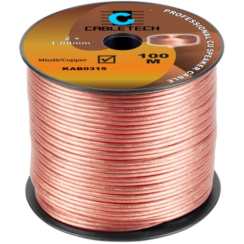 Cabletech 1,0 mm kabel zvučnika Slike