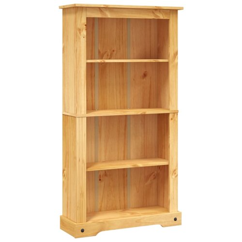 vidaXL Knjižna omara 4-nadstropna borovina Corona Range 81x29x150cm, (20622291) Cene