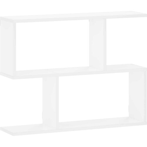  Zidna polica Bijela 72 x 17 x 55.5 cm prerađeno drvo Slike