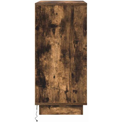  Noćni ormar Dimljeni hrast 71 x 34,5 x 75 cm Konstruirano drvo Slike