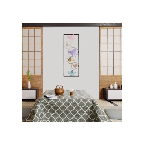 WALLXPERT Zidna dekoracija Dream - 1, 32 x 5 x 90 cm, Crna Cijene