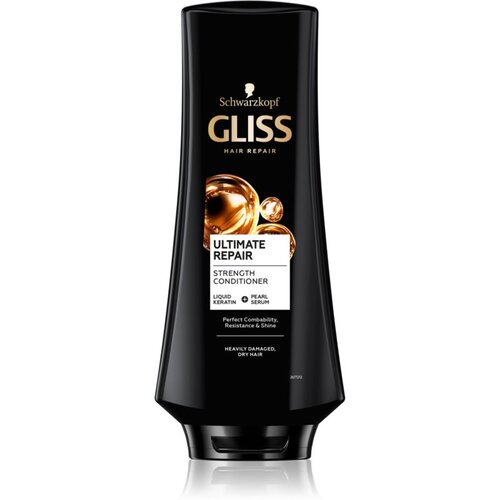 Schwarzkopf Gliss Ultimate Repair regenerator za učvršćivanje za suhu i oštećenu kosu 370 ml Cijene