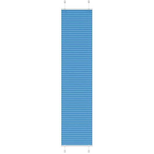  Plisirana zavjesa Plava 45x200 cm Širina tkanine 44,4 cm Poliester Cene