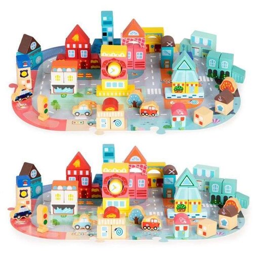 ECO TOYS DRVENE KOCKICE GRAD 50043 Cijene