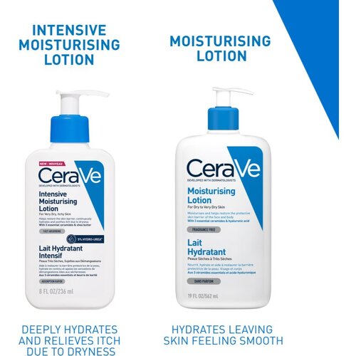 CeraVe Moisturizers Intensive Moisturizing Lotion vlažilni losjon za suho in srbečo kožo 473 ml Slike