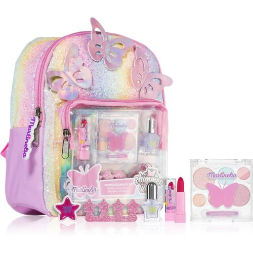 Martinelia Shimmer Wings Bagpack & Beauty Set darilni set (za otroke) Cene