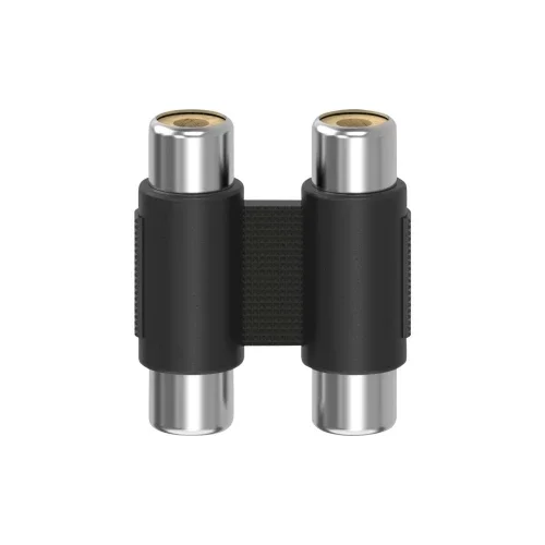 Hama 00205181 Cinch adapter [1x ženski cinch konektor - 1x ženski cinch konektor] crna