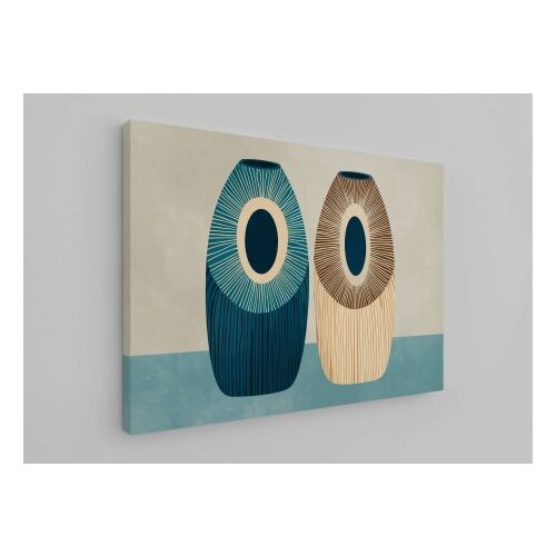WALLXPERT Dekorativna slika na platnu, 50x70cm, &Scaron;areno Cijene
