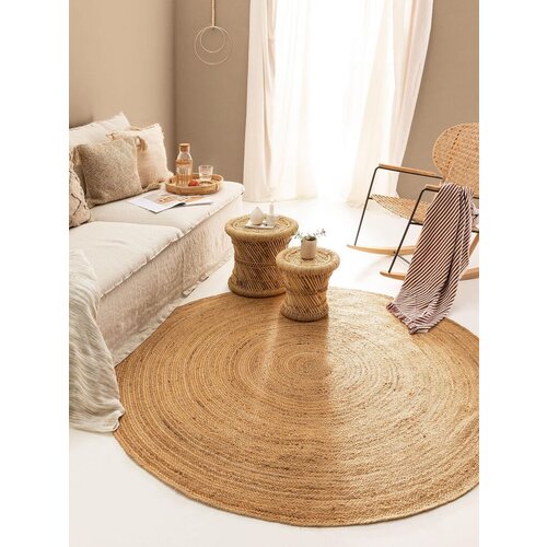 Conceptum Hypnose tepih 00023A, 90x90 cm, bež Slike