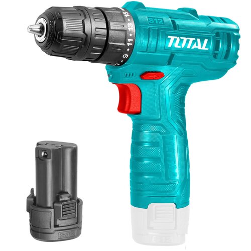 TOTAL TOOLS akumulatorska bušilica 12V/1,5Ah/20Nm/S12 (SET Baterija 1x1.5Ah, Punjač) (TDLI12415E) Cijene