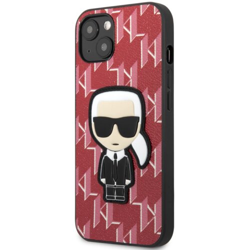 Karl Lagerfeld KLHCP13MPMNIKPI za iphone 13 6.1 rdeča za&amp;scaron;čita - monogram ikonik Slike