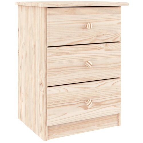 Maison Chic Nočna omarica - Nočna miza ALTA 41x35x55,5 cm trdna borovina, (21687524) Slike